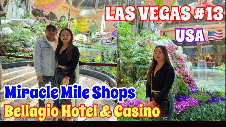 LAS VEGAS Trip in March 2022 #13 | Miracle Mile Shops and Bellagio Hotel, Casino & Resort, USA