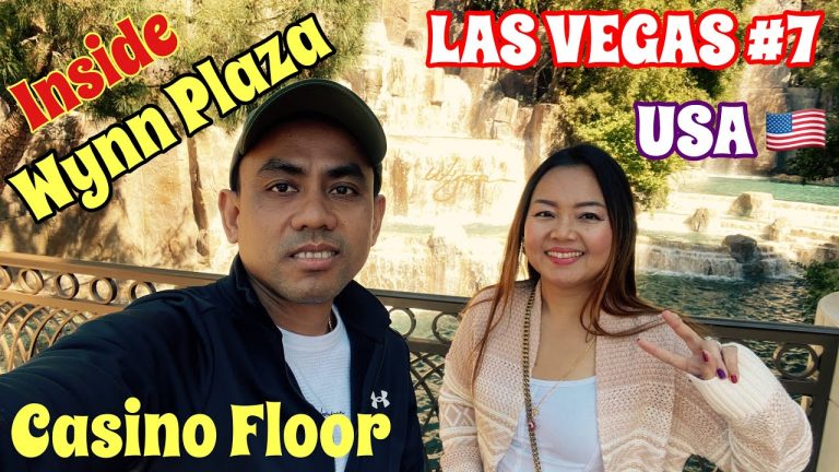 LAS VEGAS Trip in March 2022 #7 | Strolling Around at Wynn Plaza Shops and Casino Floor in Las Vegas