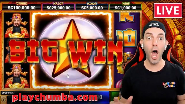 LIVE BIG WINS with BIG SPINS PlayChumba.com