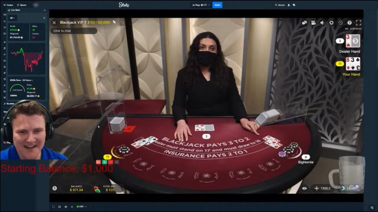 LIVE BLACKJACK $500 RAW Start – Full Live Stream 3/19/22