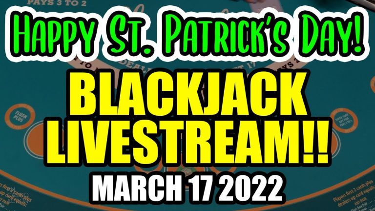 LIVE BLACKJACK! VICTOR THE COMEBACK KING?! March 17th 2022