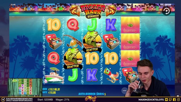 LIVE Heute die Slots auf 10er ballern!