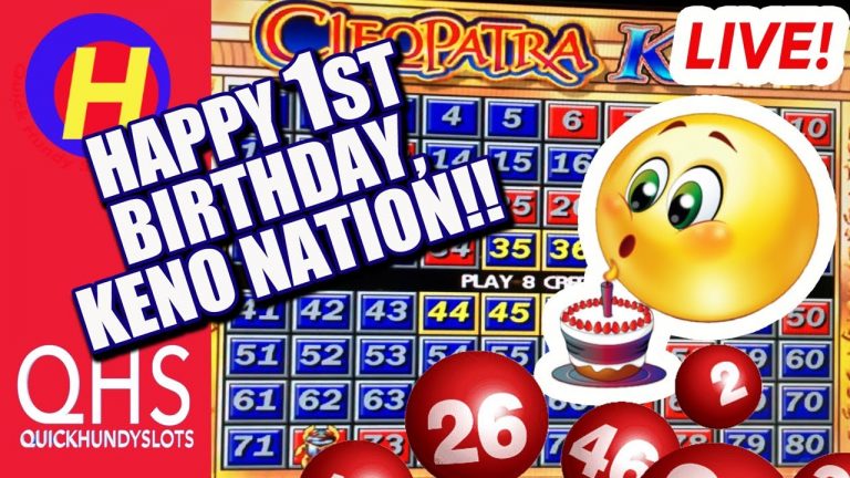 LIVE! Keno Nation Turns One! Live KENO Play #KENONATION