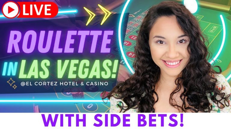 LIVE ROULETTE IN DOWNTOWN LAS VEGAS WITH SIDE BETS! CAN WE HIT A GOLD MARKER TONIGHT?!