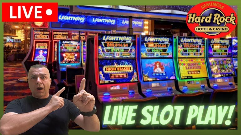 LIVE! Slot Play From Hardrock Tampa