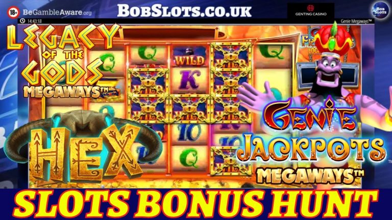 *LOCKING WILDS* 15 SPINS! SLOTS BONUS HUNT – HEX, GENIE MEGAWAYS, WILD FLOWER, FRANKIE & MORE