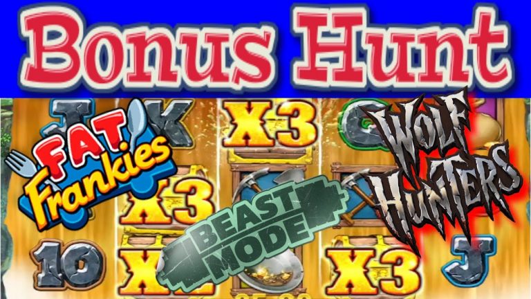 LOW STAKE BONUS HUNT – WILD FALLS GOLD RUSH ! – BEAST MODE – FAT FRANKIES – WOLF HUNTERS