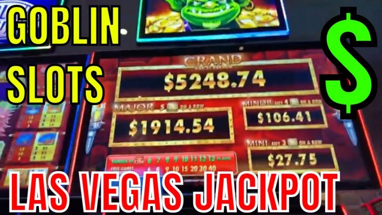 Las Vegas Casino Slot PLAY – QUICK WIN at Palace Station CASH OUT Goblin Slot 6 BONUS GAMES