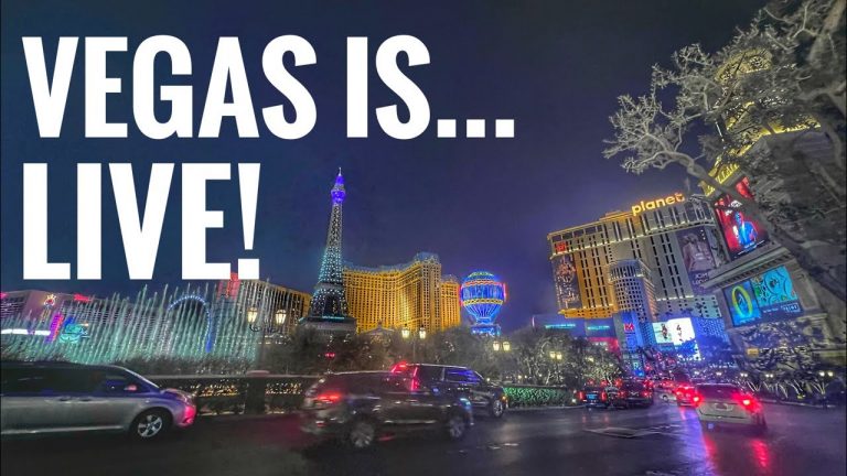 Lets Livestream the Las Vegas Strip! Interactive Vegas Walking Tour