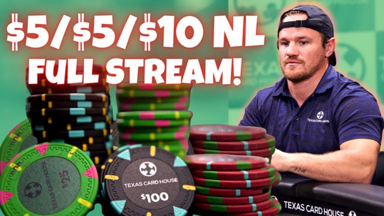 Lex O Poker & TCH Live Dallas $5/$5/$10 NL | Full Stream 3/2/22