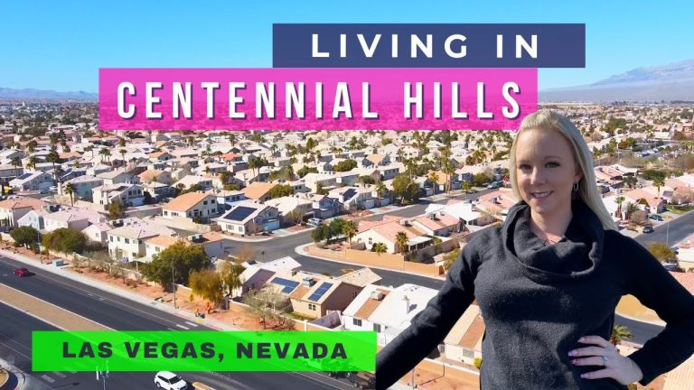 Living in Centennial Hills – Las Vegas, NV Community Tour (Mountain Views)