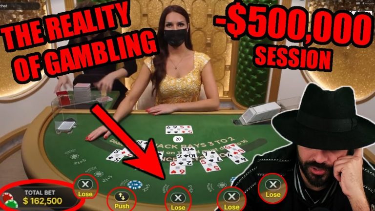 Losing $500,000 Playing BlackJack | HighStakes | Roshtein