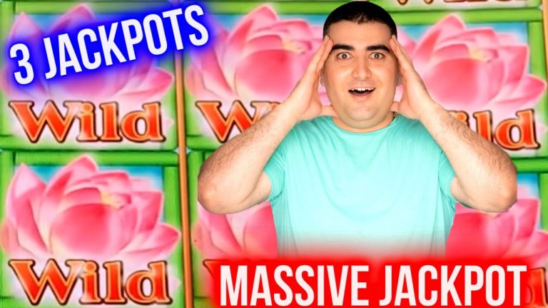 Lotus Flower Slot HUGE HANDPAY JACKPOT | Winning Big Jackpot On High Limit Slot | SE-10 | EP-6