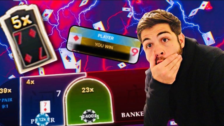 MASSIVE Lightning Baccarat Hit or Fail?!?!