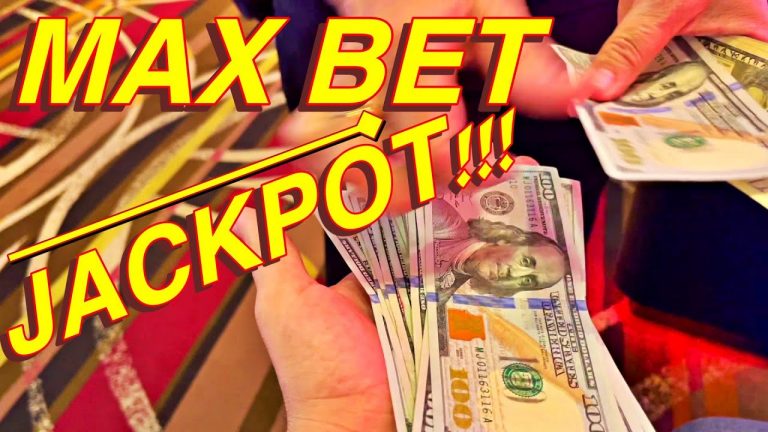 MAX BET JACKPOT!!!!!