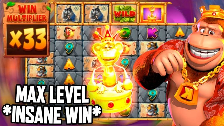 MAX LEVEL *INSANE WIN* Return of Kong MEGAWAYS Slot Bonus Buy