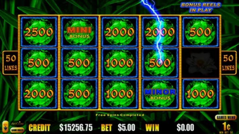 MEGA LIGHTNING BALLS AND JACKPOT WINS ON LIGHTNING LINK EYES OF FORTUNE