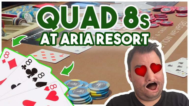 Making QUADS and GETTING PAID! – Poker Vlog 7 at Aria Las Vegas! | Pedro Rigo Poker Vlogs