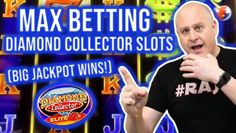 Max Betting Diamond Collector Slots (Big Jackpot Win!)