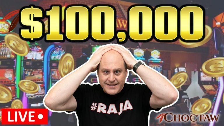 Mega $100,000 Live High Limit Slot Play!