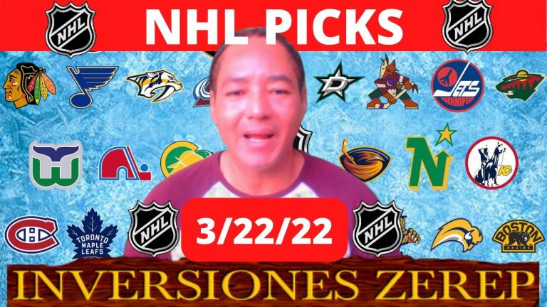 NBA & NHL PICKS AND PREDICTIONS 3/22/2022PICKS AND PARLAYS HOCKEY PICKSPRONOSTICOS DEPORTIVOS