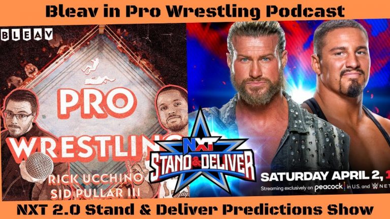 NXT 2.0 Stand & Deliver Predictions Show