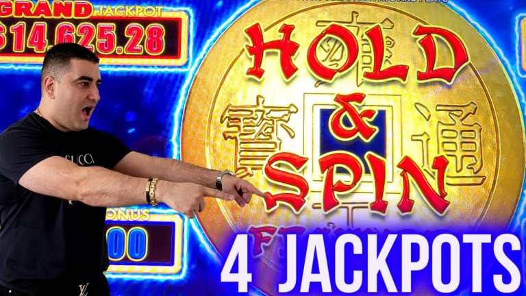 OMG 4 HANDPAY JACKPOTS On Dollar Storm Slot Machine – Winning Big Money At Casino