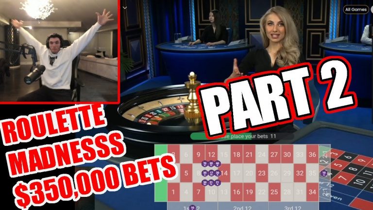 Online Roulette MADNESS | TrainWrecksTV | Part 2