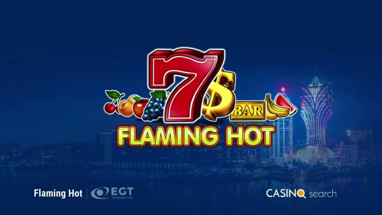 Online slot Flaming hot of EGT, stojí za zahranie?