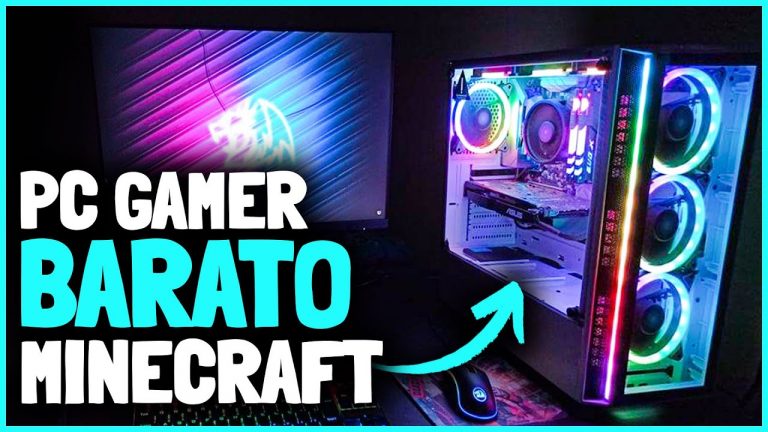 PC GAMER BARATO para jogar MINECRAFT 2022 – Custo Benefício