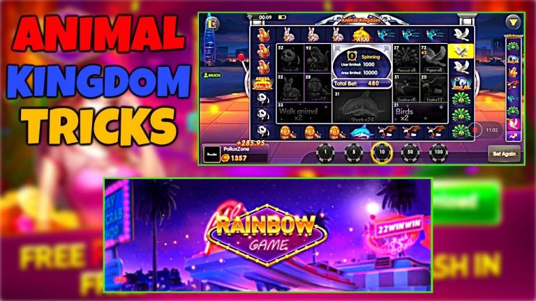 RAINBOW GAME l ANIMAL KINGDOM TRICKS