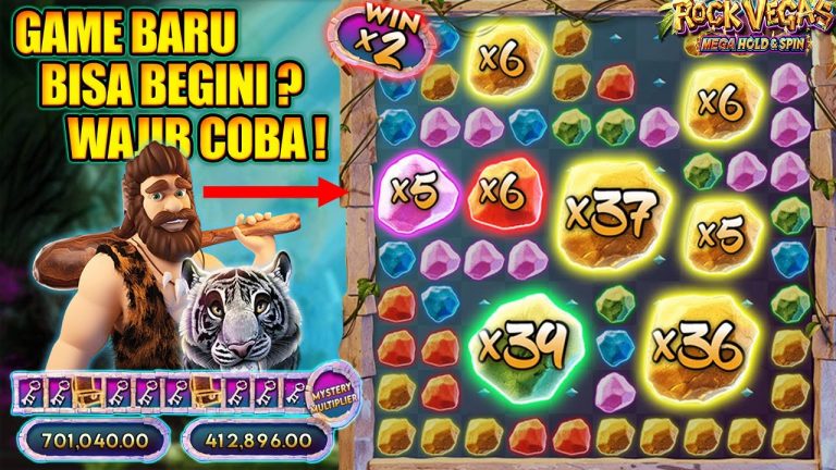 ROCK VEGAS || SLOT TERBARU BONUSNYA BISA BEGINI ! MODAL RECEH TEMBUS JUTAAN (PRAGMATIC PLAY)