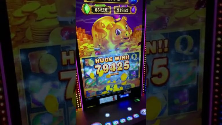 Rakin Bacon Slot Machine 88 cents bet | $800+ win Golden Mesa Casino Guymon,OK