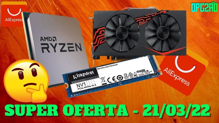 SUPER OFERTA DO ALIEXPRESS – SSD NVME 250GB POR 140R$ E RYZEN 5 5600G POR 1040R$?