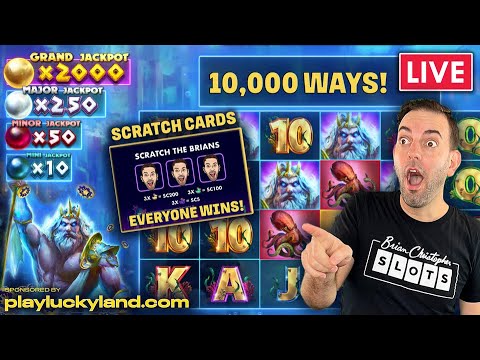 SURPRISE Scratch Cards on PlayLuckyland Live N Lucky!