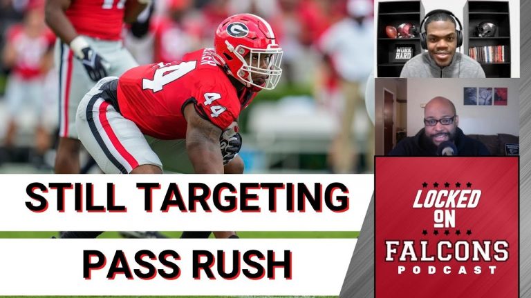 Should Atlanta Falcons Draft Pass Rusher in Round 1 With Ridley Suspended? with ESPN’s Jordan Reid