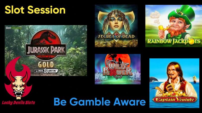 Slot Session – Jurassic Park: Gold WILDSTORM, Wild Flower and more!