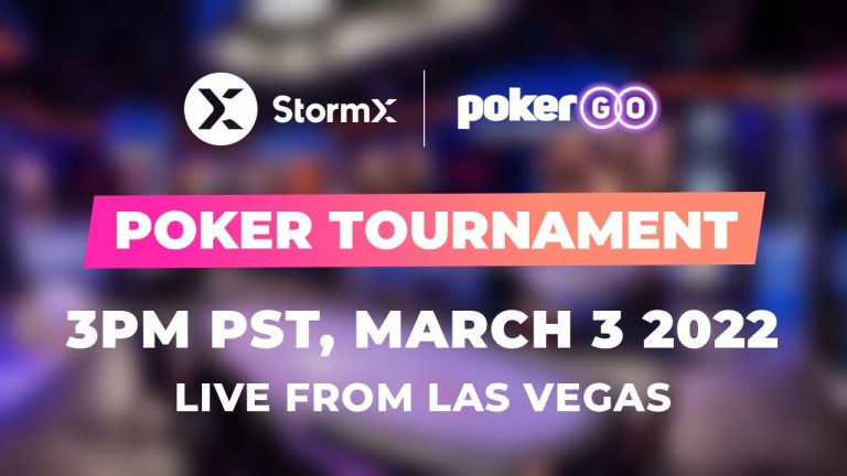 StormX Invitational Poker Tournament | StormX x PokerGO