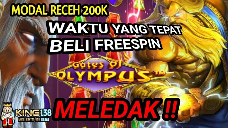 TRIK GACOR WAKTU YANG TEPAT BELI FREESPIN || GATE OF OLYMPUS | PRAGMATICPLAY