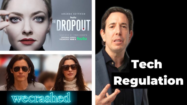 Tech Regulation with Bradley Tusk + WeCrashed & The Dropout with Lon Harris (LIVE)