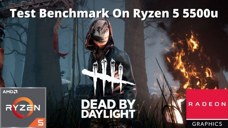 Test Benchmark Dead By Daylight Ryzen 5 5500u Lenovo Ideapad Slim 3