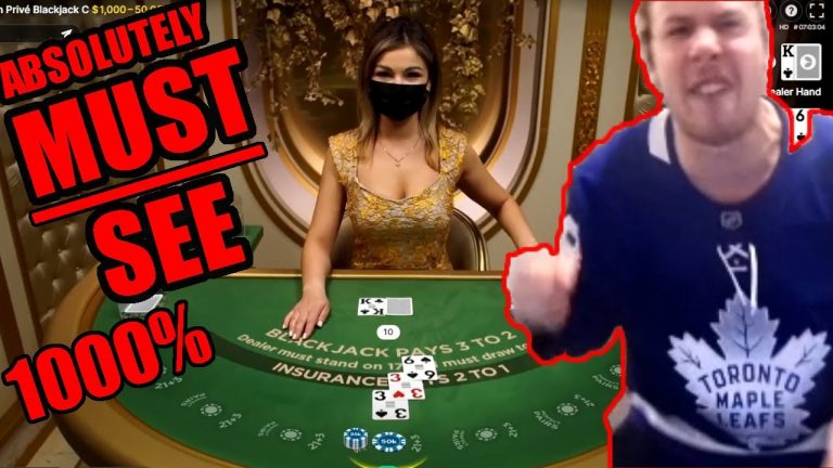 The CRAZIEST BlackJack Session I’ve EVER Seen | Xposed