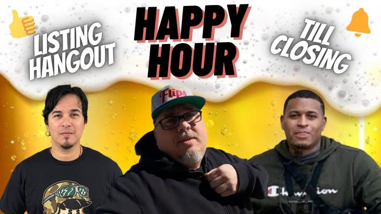 Thirsty Thursday Listing Hangout with @Old School Flips & Ar Edwards Vintage Flips