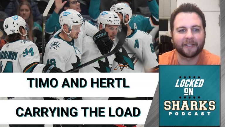 Timo Meier and Tomas Hertl Have To Shoulder The Load In San Jose Sharks 5-2 Loss In Edmonton