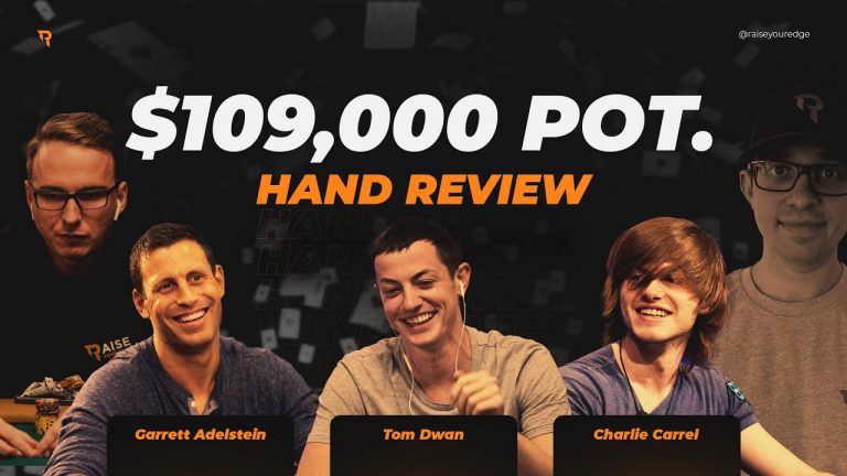 Tom Dwan EXPLOITING FOR $109.000?!