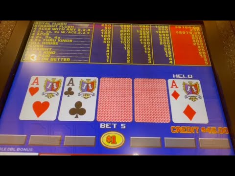 Video Poker: Double Double Bonus Poker Progressive – Dollar machine