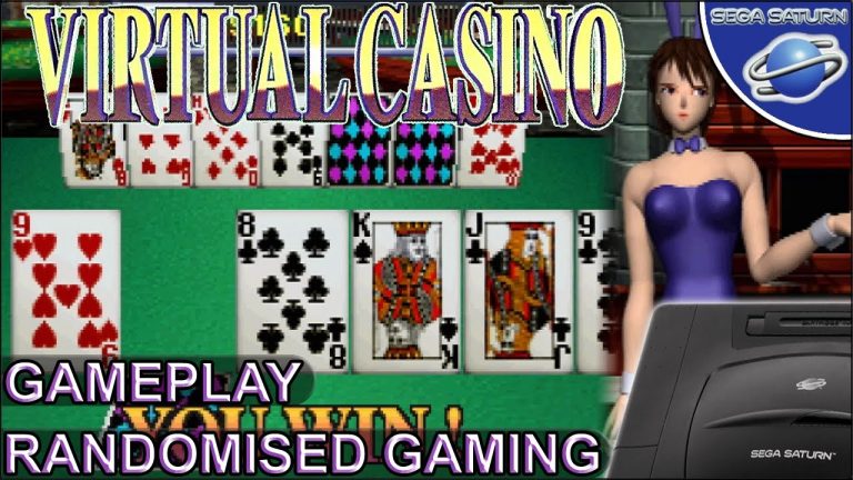 Virtual Casino – SEGA Saturn – Intro & Gameplay from all games, Poker, Blackjack, Baccarat & more