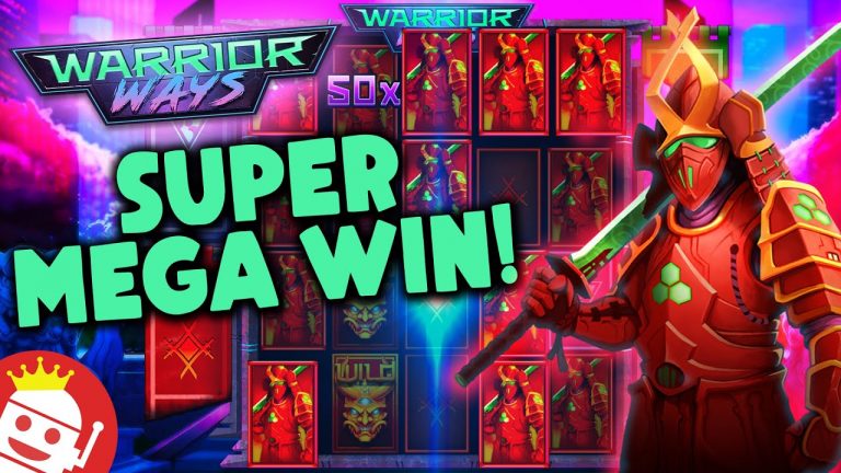 WARRIOR WAYS SLOT CRAZY HIT! X50 MULTIPLIER!