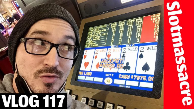 When Deuces go Wild! High Limit Video Poker Vlog, 117