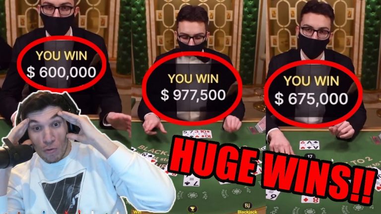 Winning MILLIONS in BlackJack | TrainWrecksTV Blackjack